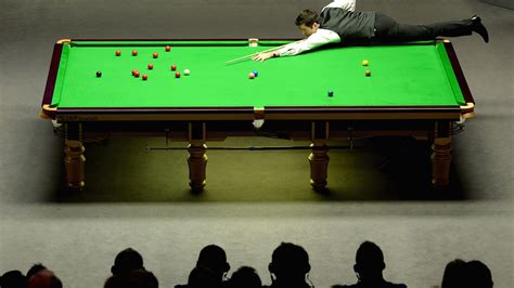 Snooker is the only game where you can be verbally abused by colorful balls.